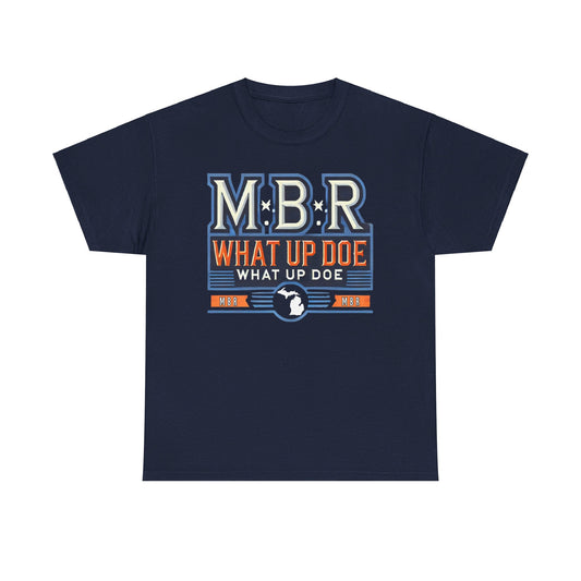 Michigan Battle Rap Tee - Premium Quality Unisex Shirt Navy Blue