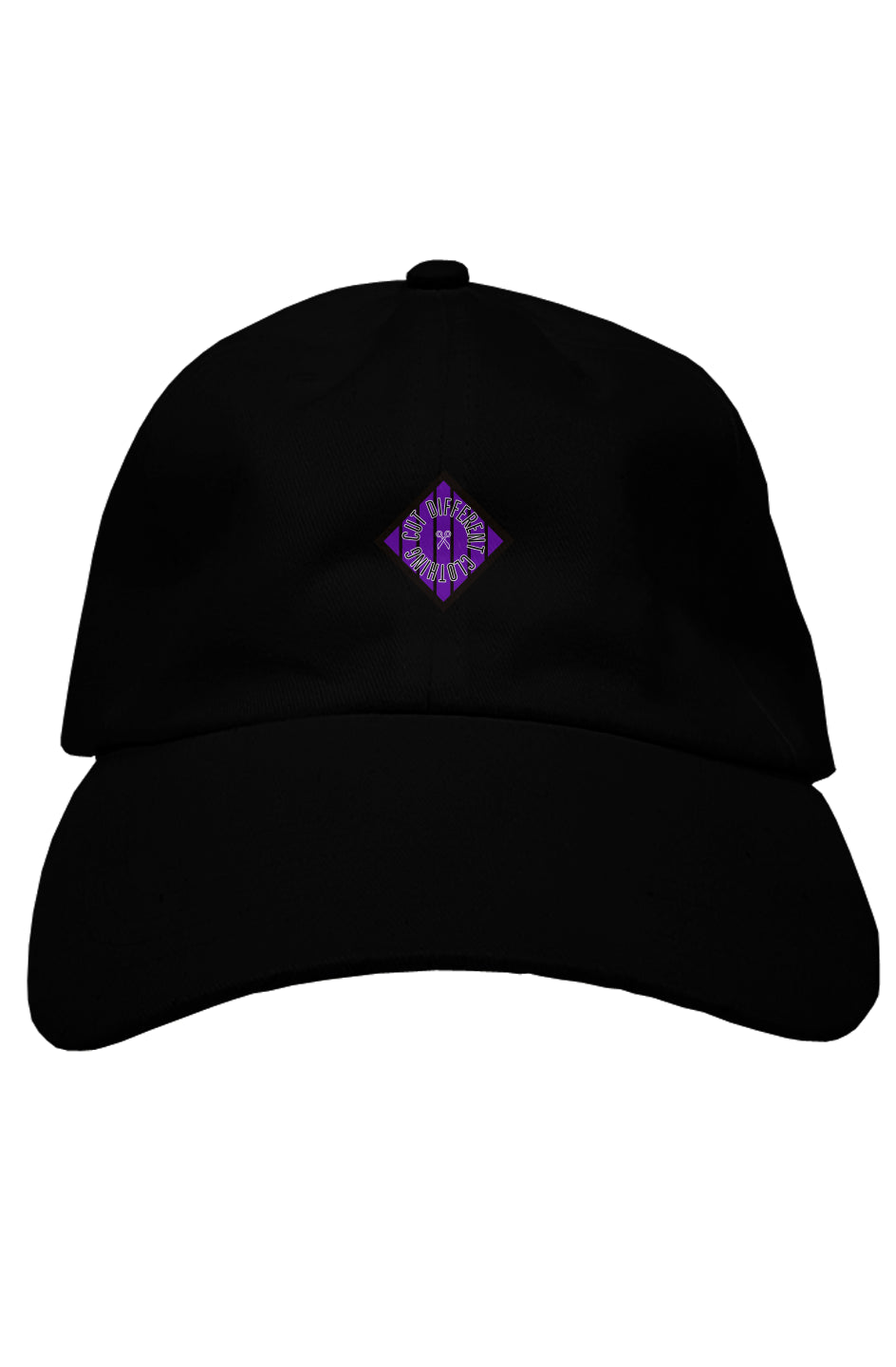 Cut Different Dad Hat (Black/Purple/White)